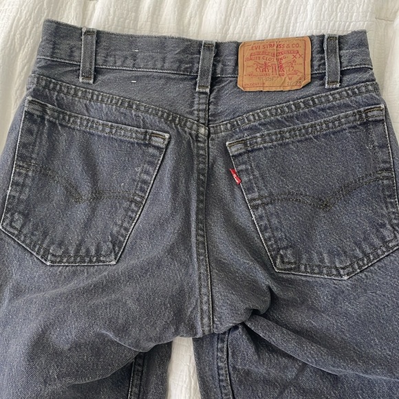 Vintage Student Fit Button Fly Levis - Picture 4 of 5